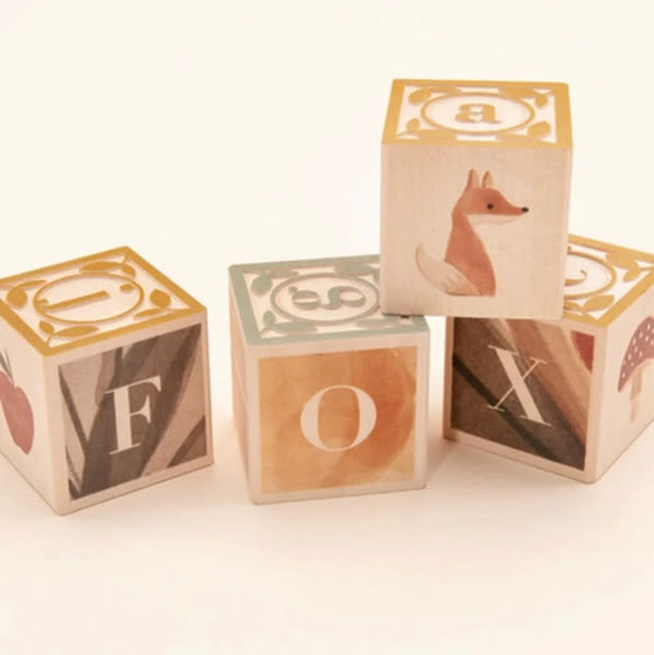 Watercolor ABC Blocks
