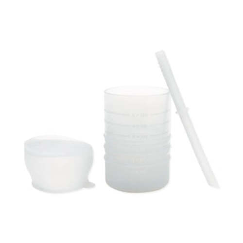 Silicone Cup with Straw + Leak-resistant Lid For Toddlers | Bumkins