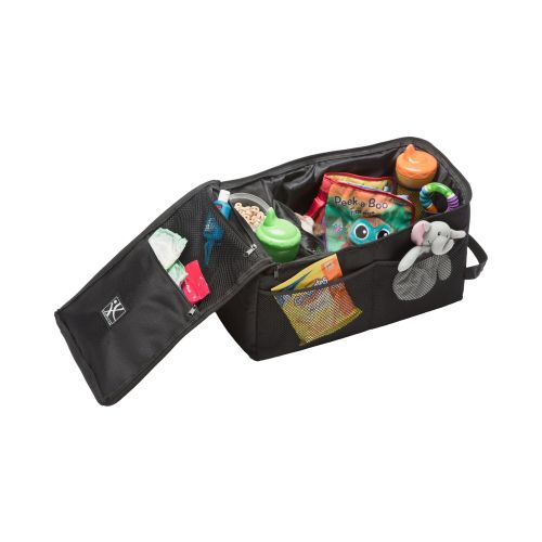 Free Shipping! J.L. Childress Backseat Butler Car Organizer and Storage for Kids of All Ages, Black