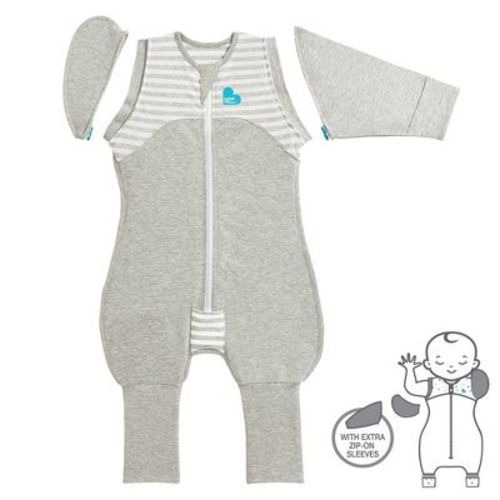 Love To Dream Swaddle Up Transition Suit 1.0 Tog - Gray - 13-19 Lbs - M