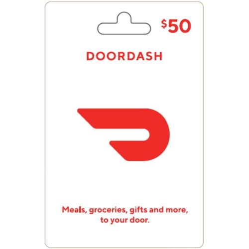DoorDash Physical Gift Card - $50
