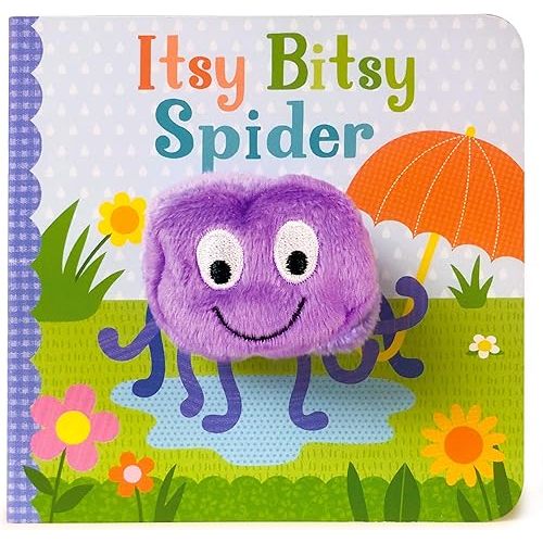 Itsy Bitsy Spider (Finger Puppet Board Book) Board book – Illustrated, September 26, 2018