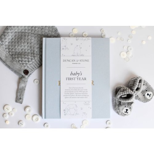 Baby Memory Book & Baby Photo Album Baby Shower Gift for New Mom Boy or Girl Milestone Scrapbook for Expecting Mom First Year Journal - Etsy