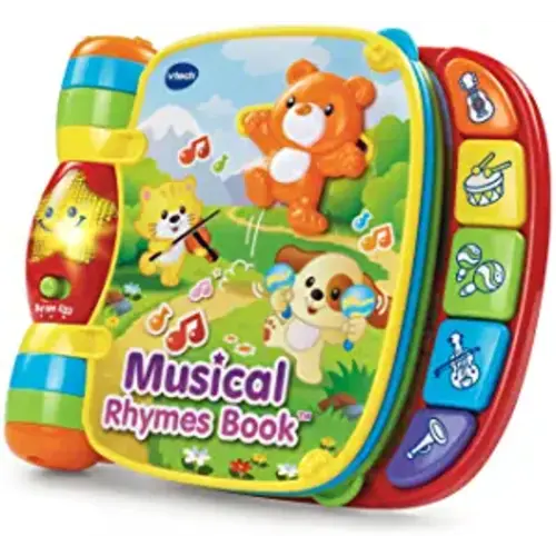 VTech Musical Rhymes Book, Red - Standard Packaging