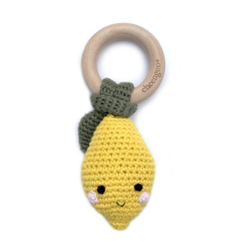 Lemon Teething Rattle