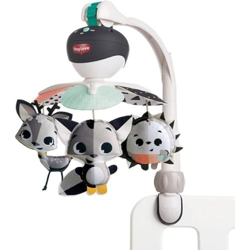 Tiny Love Black and White Take-Along Mobile, Baby Mobile with Music, 0m +, 29 x 20,5 x 32 cm, Magical Tales