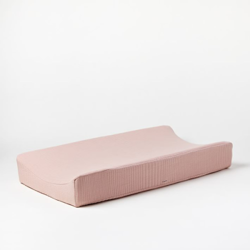 Organic Cotton Matelasse Changing Pad Cover - Clearance