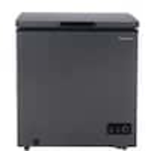 Frigidaire 5 cu. ft. Manual Defrost Chest Freezer, Garage Ready Deep Freezer With Adjustable Thermostat in Black EFRF5013-6COM