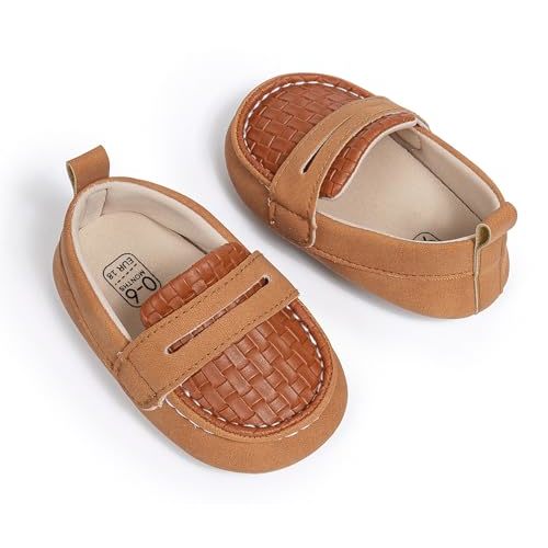 Infant Baby Girls Boys PU Leather Sneakers Soft Sole Toddler Newborn Loafers First Walkers Skate Shoe