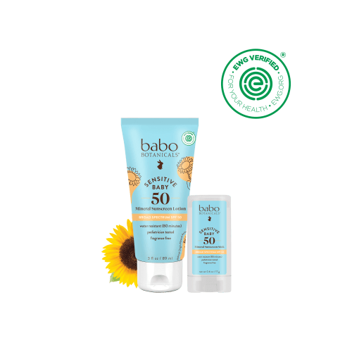 Sensitive Baby Mineral Sunscreen SPF50 Set