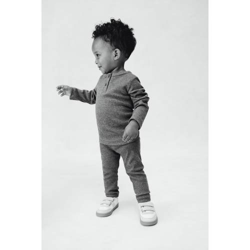 2-PACK RIBBED COTTON LEGGINGS