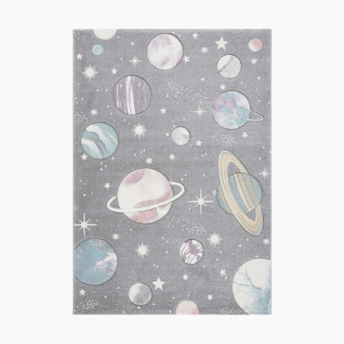 Safavieh Carousel Kids Solar System Area Rug - Grey/Lavender, 5'3" X 7'6"