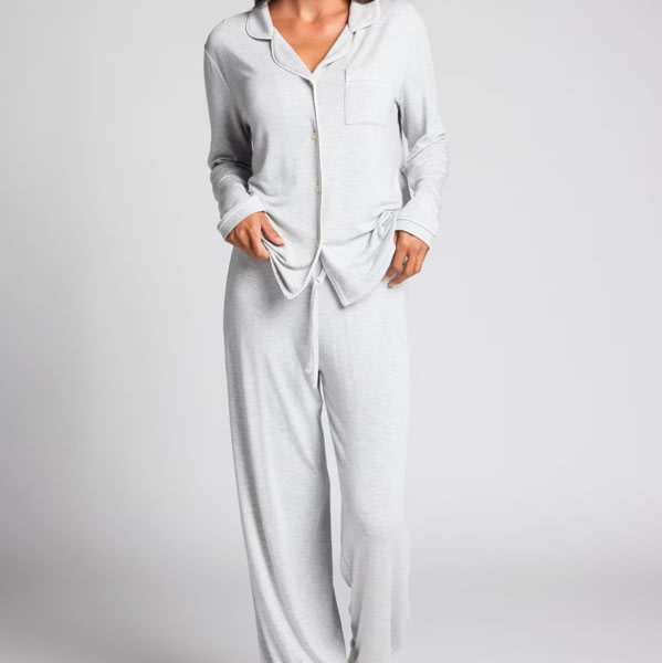 Luna Lounge Long Sleeve Pajama Set | Cozy Matching PJ Set | Comfrt