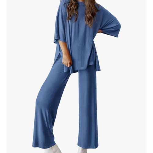 PRETTYGARDEN Two Piece Sets For Women Summer Fashion Lounge Matching Set 2025 Travel Vacation Airport Outfits Clothing