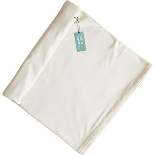 Caden Lane Baby Swaddle & Receiving Blanket, Soft, Breathable & Temperature-Regulating Bamboo Viscose Fabric for Swaddling Newborns, Gender Neutral Infant Blanket for Boys & Girls, Oat Beige