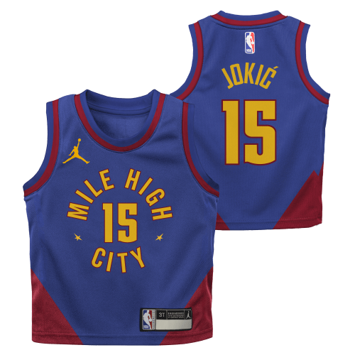Toddler Denver Nuggets #15 Nikola Jokić Statement Jersey
