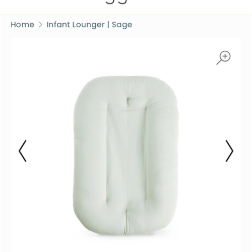 Snuggle me Infant Lounger | Sage