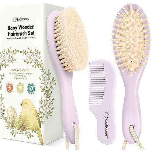 Baby Hair Brush and Comb Set