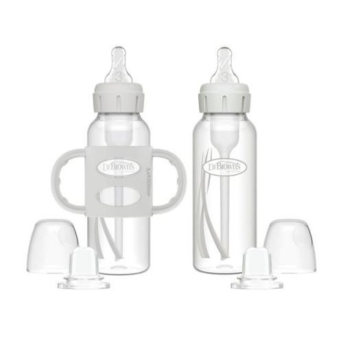 Dr. Brown's Anti-colic Options+ Narrow Bottle to Sippy Starter Gift Set - 2pk
