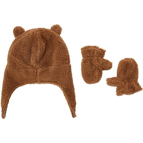 Simple Joys by Carter's Unisex Toddlers and Babies' Hat and Mitten Set