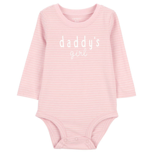 Baby 'Daddy's Girl' Striped Collectible Bodysuit - Carter's | Carter's