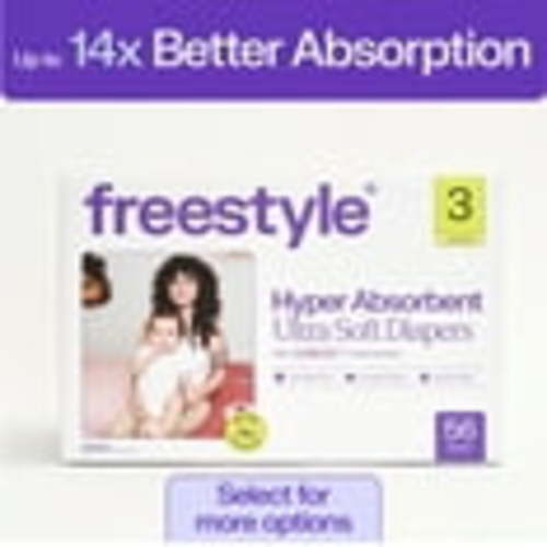 Freestyle Baby Diapers - ANY SIZE 3-5