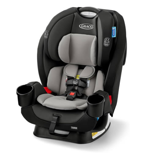 Graco TriRide 3-in-1 Convertible Car Seat - Highback Booster, Suitable from Newborn to Preschooler
