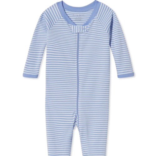LAKE | Baby | Pima Cotton Pajamas | Hydrangea Baby Sleeper