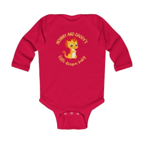 Dragon Bodysuit for Baby Lunar New Year Chinese New Year Outfit for Baby Pregnancy Reveal Dragon Baby Shower Gift 2024 Year of the Dragon - Etsy