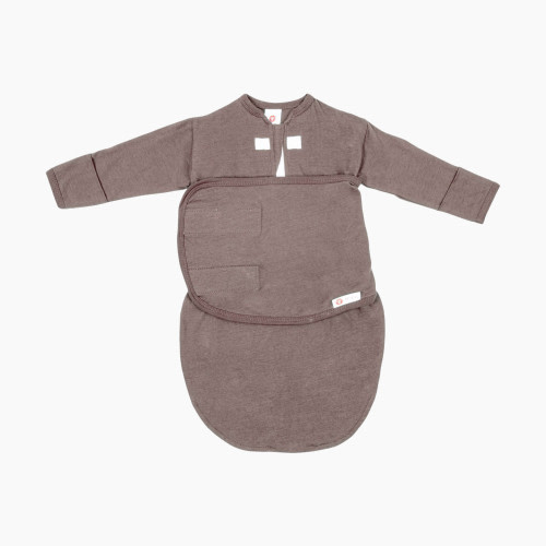 Embe Babies Long Sleeve Swaddle Sack - Cocoa, Newborn 6-14lbs