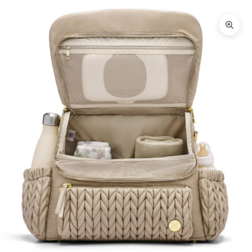 Levy Backpack Beige Holiday Set