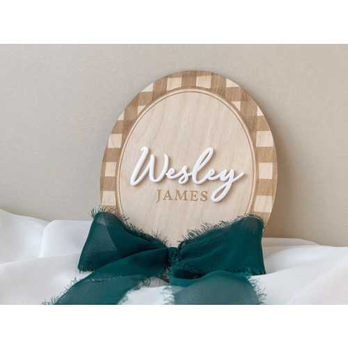 Boy Custom Name Sign Nursery Boy Decor Sign Baby Arrival Sign For Baby Boy Hospital Sign For Baby Name Announcement Sign With Birth Stats