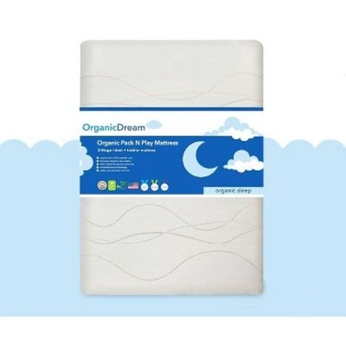 Organic Dream Pack And Play Mattress 2-stage Dual Sided