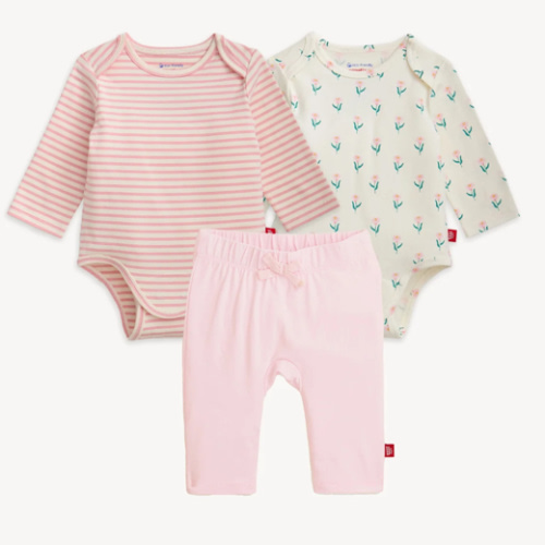 Magnetic 3-Pack Bodysuit & Pant