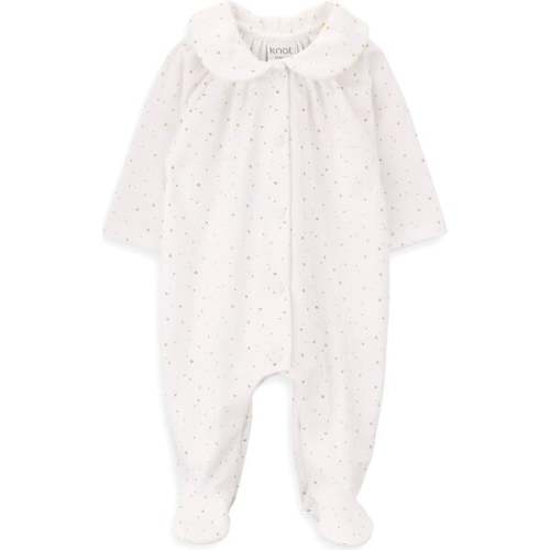 Organic Cotton Babygrow, Dots - Knot | Maisonette