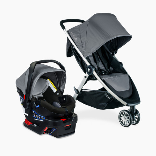Britax B-Lively & B-Safe Gen2 Flexfit Travel System - Fog Safewash