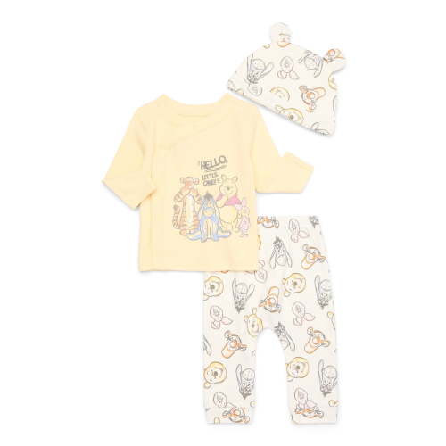 Disney Baby Wishes + Dreams Character Baby Take Me Home Set, 3-Piece, Sizes Preemie-9 Months