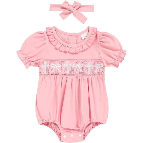 GRNSHTS Baby Girl Romper Newborn Clothes Bodysuit Jumpsuit Baby Girl Clothes Outfit 0-18M