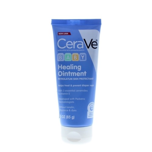 CeraVe Baby Healing Ointment Petrolatum Skin Protectant 3oz/85g