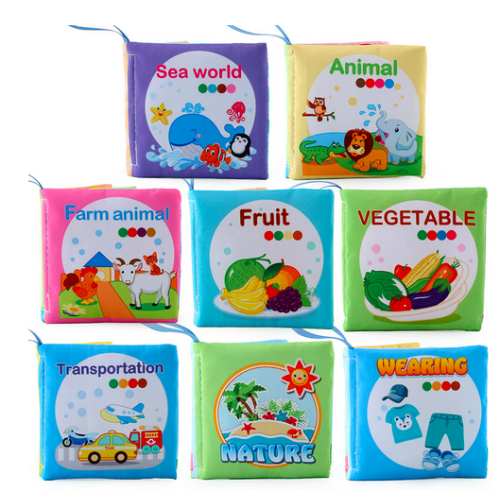 Best Seller: Baby Soft Books 8 PACK