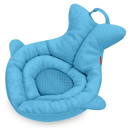 Skip Hop Baby Bath Tub, Newborn Softspot Sink Bather, Moby, Blue
