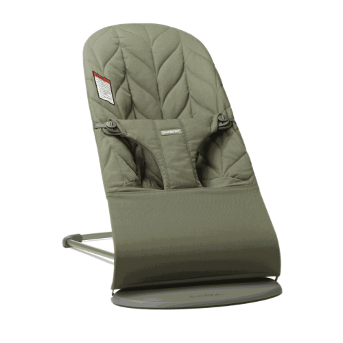 BabyBjorn Bouncer Bliss Baby Bouncer, Lightweight, Portable, Machine Washable, Petal Quilt