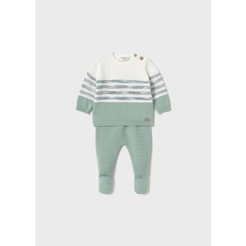 Newborn Pants and Knit Sweater Set