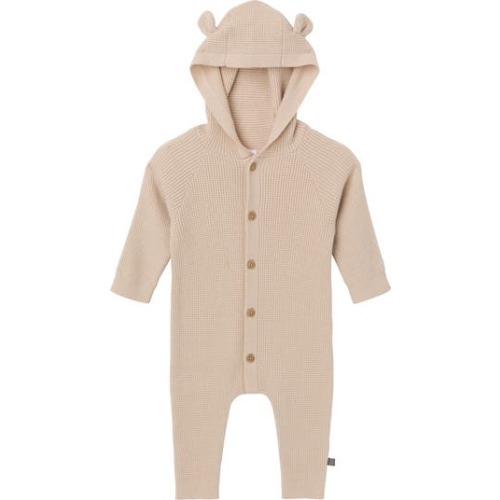 Hooded Sweater Romper, 0-3M
