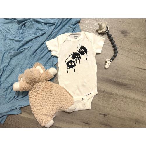 Soot Sprite Baby Onesie | Spirited Away
