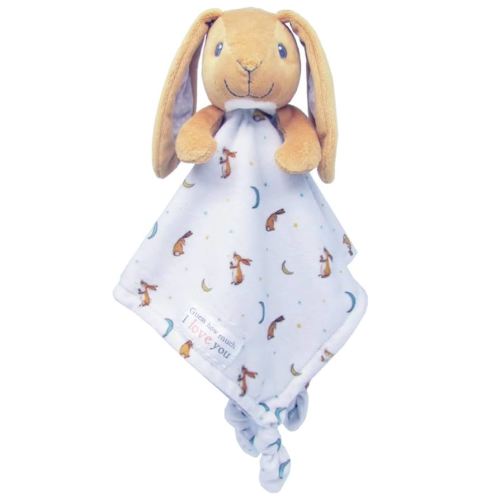 Guess How Much I Love You Nutbrown Hare Lovey Security Blanky & Plush Toy, 14"