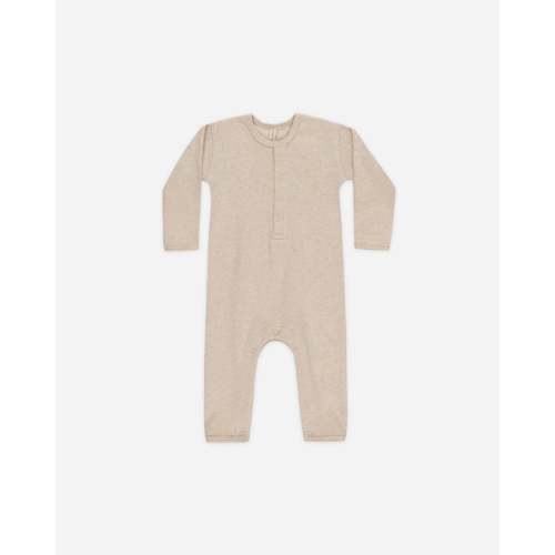 Ribbed Baby Jumpsuit Steel Blue Micro Stripe