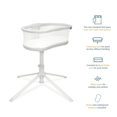 BassiNest Swivel Sleeper 3.0 Bedside Bassinet | HALO