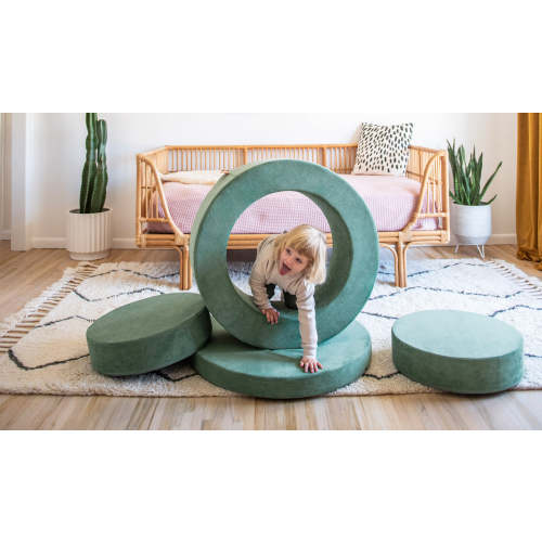 The Original Chunk™ Play Ottoman In Seamonster | Nugget®