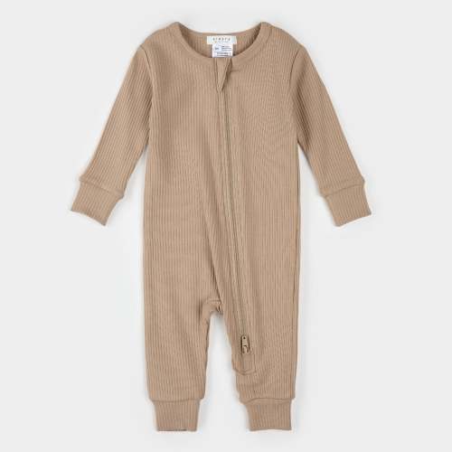 Light Taupe Modal Rib Sleeper